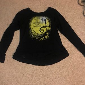 Black, Nightmare Before Christmas sweater